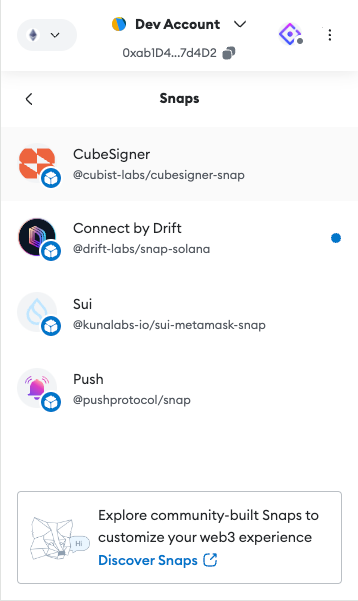 Web3 小程序?MetaMask Snaps 解读插图1 Web3 小程序?MetaMask Snaps 解读