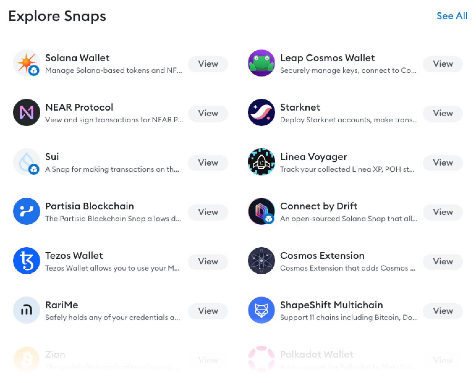 Web3 小程序?MetaMask Snaps 解读插图3 Web3 小程序?MetaMask Snaps 解读