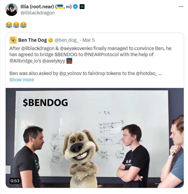 市值跃升至8000万美元,$BENDOG为何能够再次复苏?插图3 市值跃升至8000万美元,$BENDOG为何能够再次复苏?